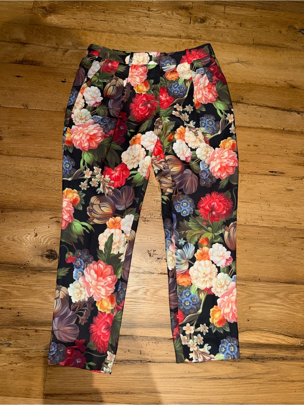J Crew Dutch floral pants size 6